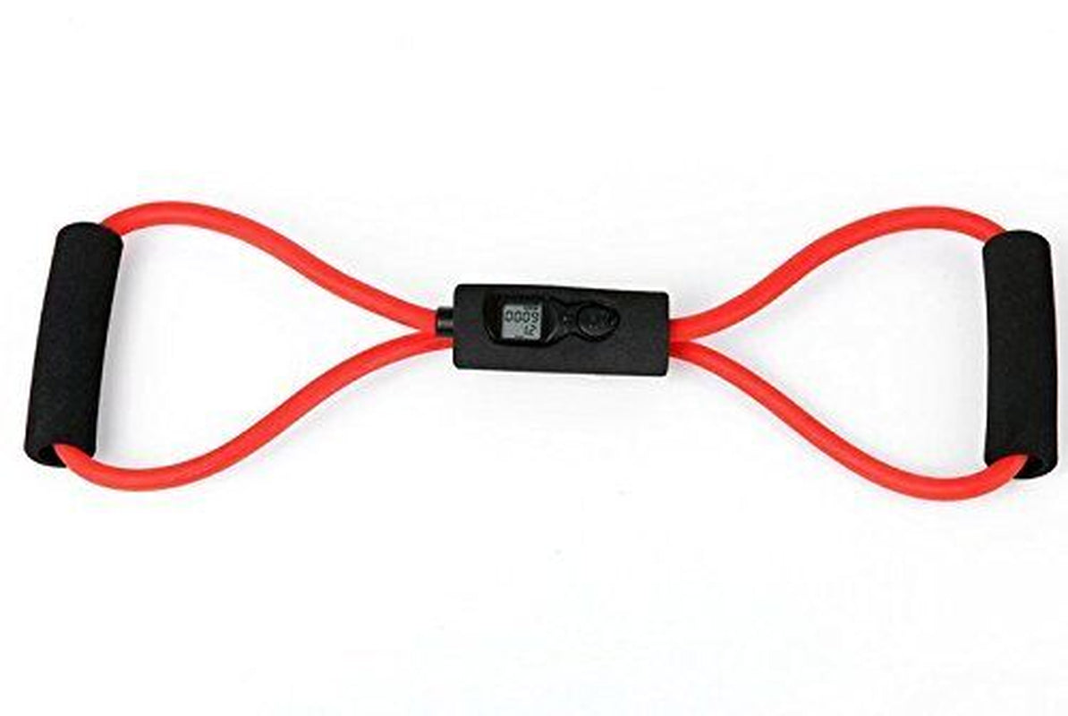Figure 8 Yoga Resistance Band Tubing Body Workout Muscle Exercise Bowtie Pilate